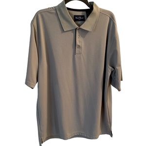 Nat Nast Gray Polo Shirt Sz XL